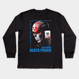 5fdp skull Kids Long Sleeve T-Shirt